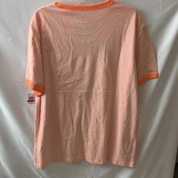 DISNEYLAND RESORT Moana Hei Hei Short Sleeve Tee in Heather Orange Sz LARGE - Picture 3 of 3